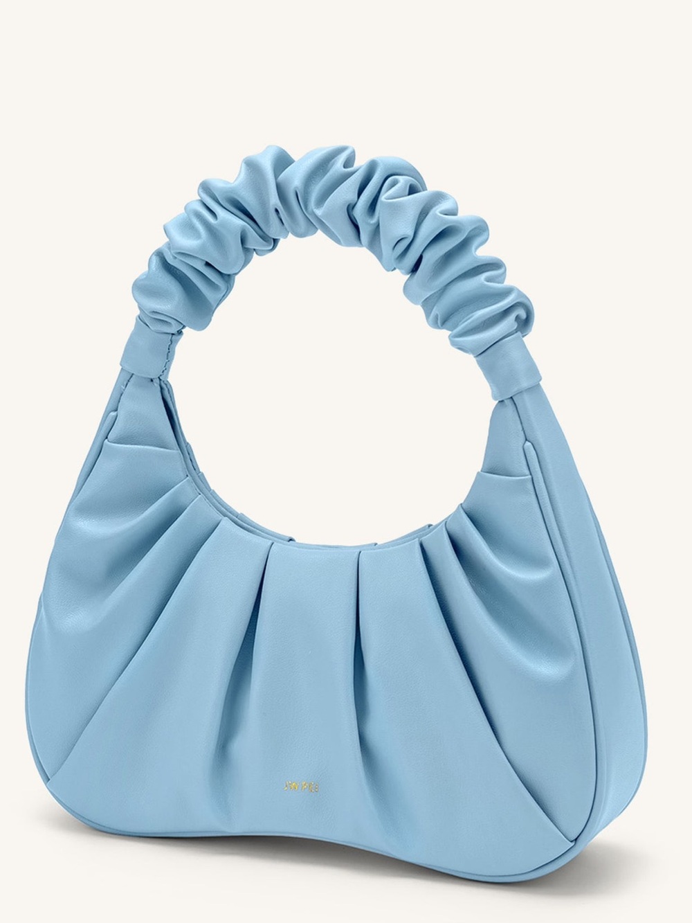 JW PEI Gabbi Ruched Hobo Handbag - ICEBERG BLUE- MSRP $99- NWOT - Picture 2 of 11